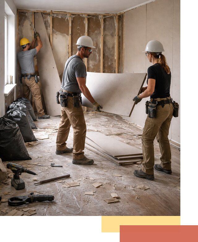 Демонтаж стеновых панелей в Уссурийске быстро и аккуратно