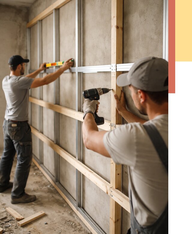 Устройство обрешетки под панели в Уссурийске от 2165 руб. — монтаж под ключ | ОТДЕЛОЧНИК-Сср