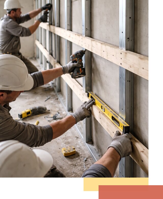 Устройство обрешетки под панели в Уссурийске