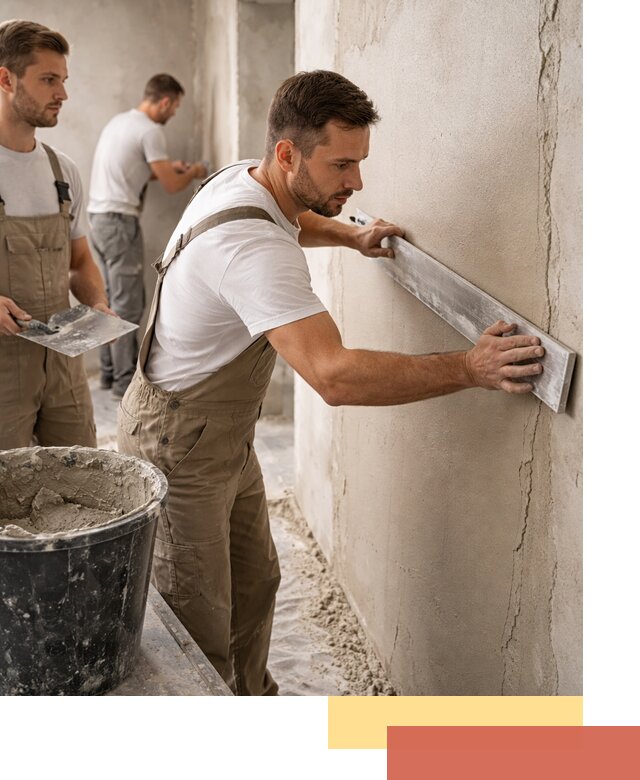 Штукатурка стен без маяков в Уссурийске быстро и качественно