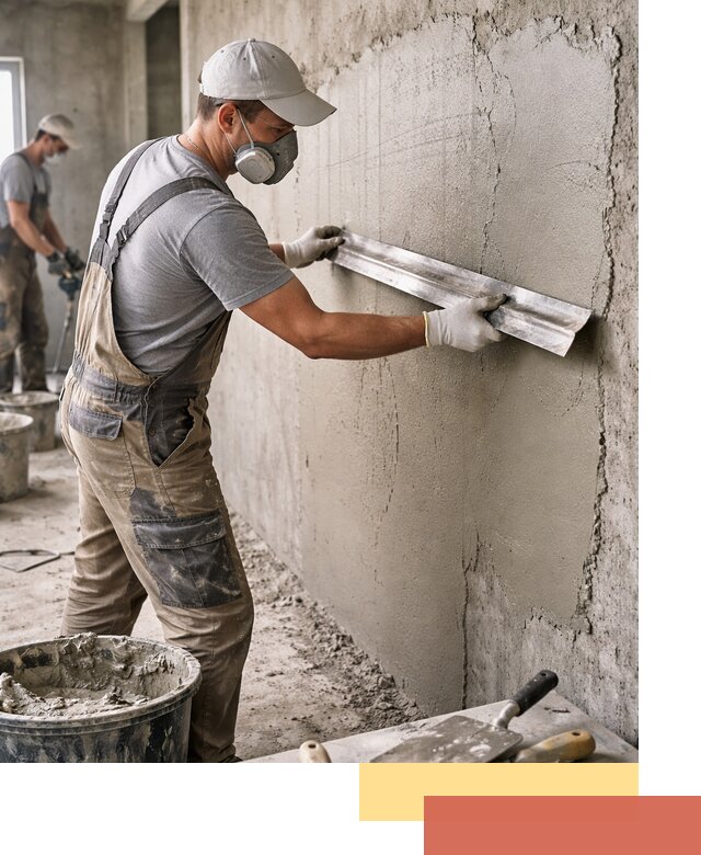 Штукатурка бетонных стен в Уссурийске качественно и долговечно