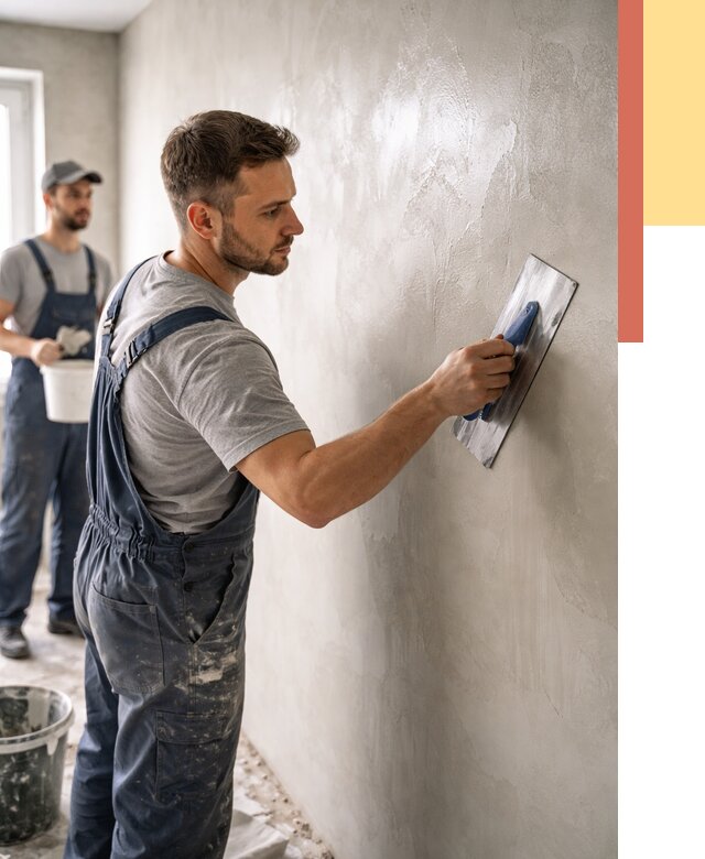 Глянцевание штукатурки стен в Уссурийске от 7733 руб. — услуги и затирка | ОТДЕЛОЧНИК-Сср