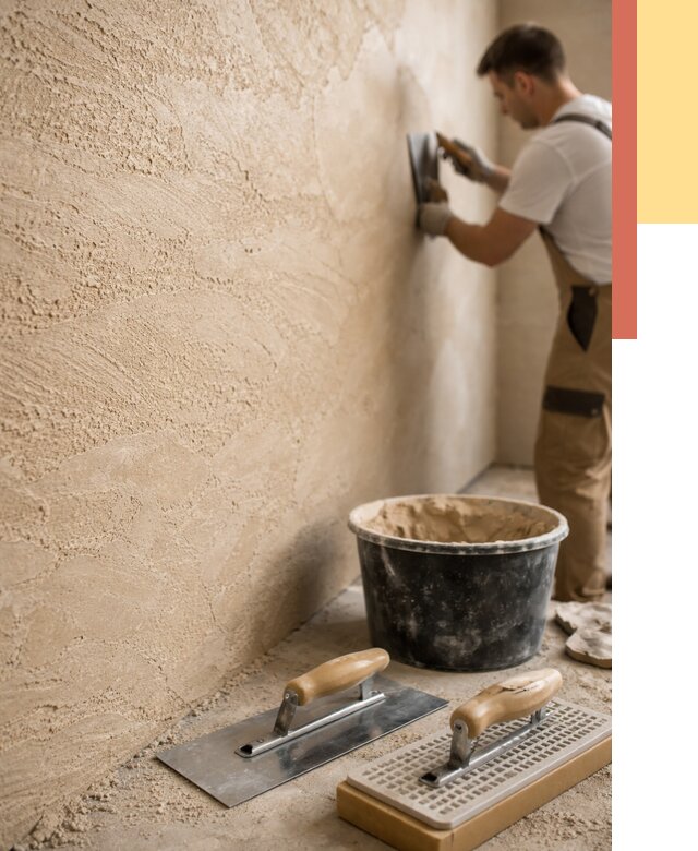 Декоративная штукатурка травертин в Уссурийске от 1856 руб/м2 — качественно и недорого | ОТДЕЛОЧНИК-Сср