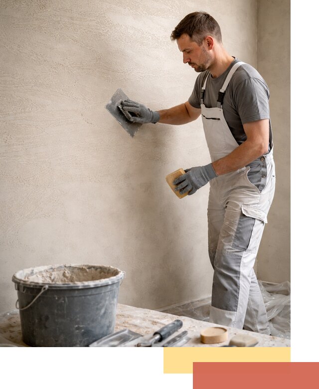 Декоративная штукатурка травертин в Уссурийске для стен и потолков