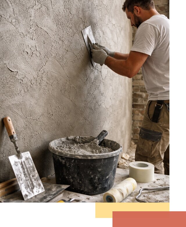 Декоративная штукатурка лофт в Уссурийске — отделка стен и потолков