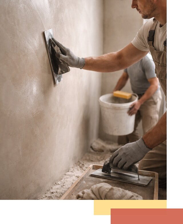 Нанесение марокканской штукатурки таделакт в Уссурийске
