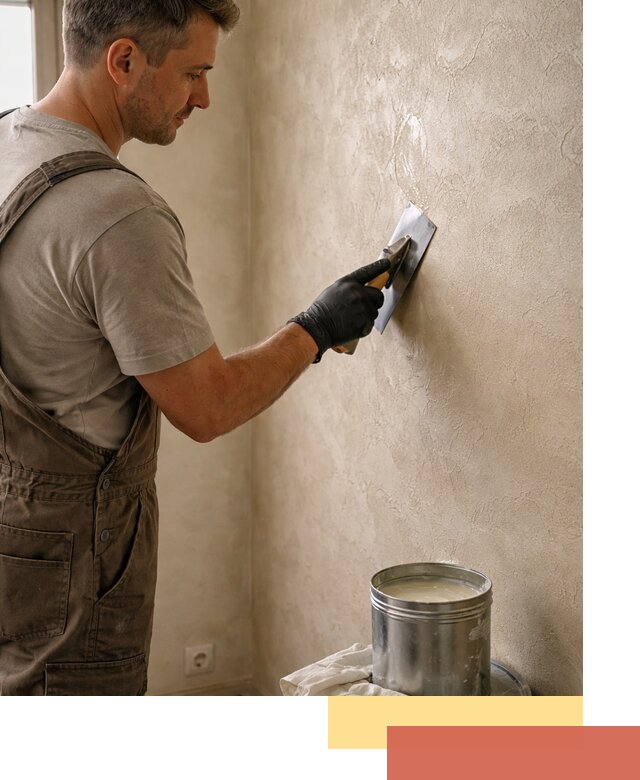 Нанесение воска на штукатурку в Уссурийске для защиты и блеска