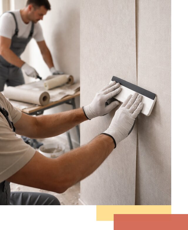 Поклейка обоев под покраску в Уссурийске профессионально и быстро