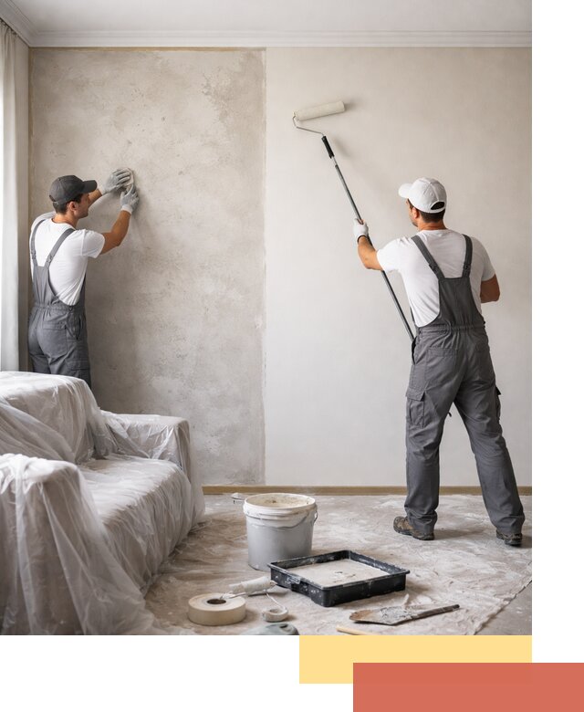 Покраска стен антивандальной краской в Уссурийске