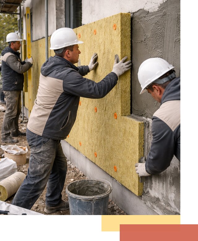 Утепление стен минватой в Уссурийске — тепло и звукоизоляция