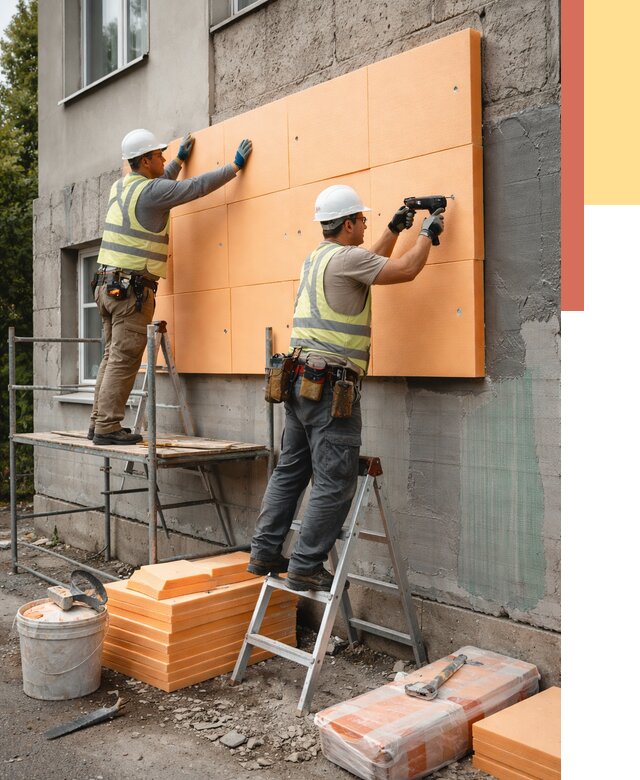 Утепление стен пеноплексом в Уссурийске от 1907 руб./м2 — быстро и недорого | ОТДЕЛОЧНИК-Сср