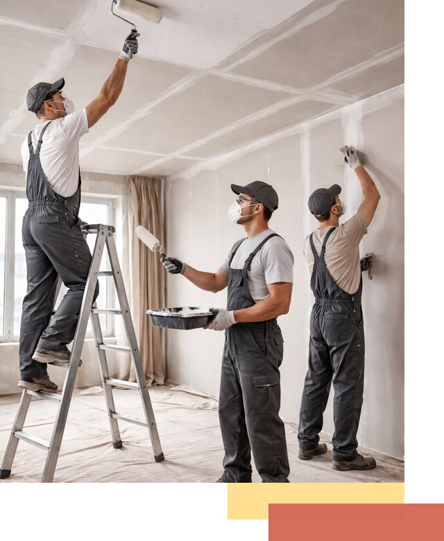 Покраска потолка из гипсокартона в Уссурийске качественно и недорого