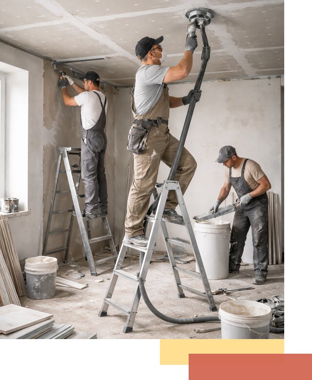 Ремонт потолка из гипсокартона в Уссурийске: быстрый и качественный монтаж