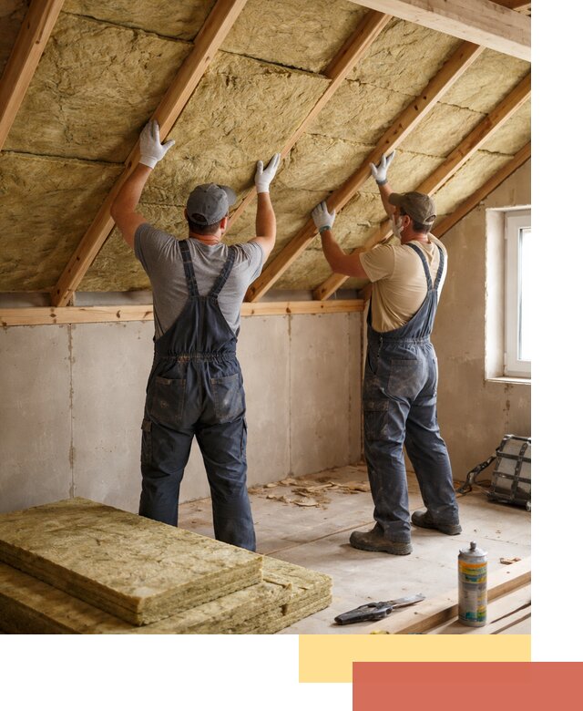 Утепление потолка минеральной ватой в Уссурийске