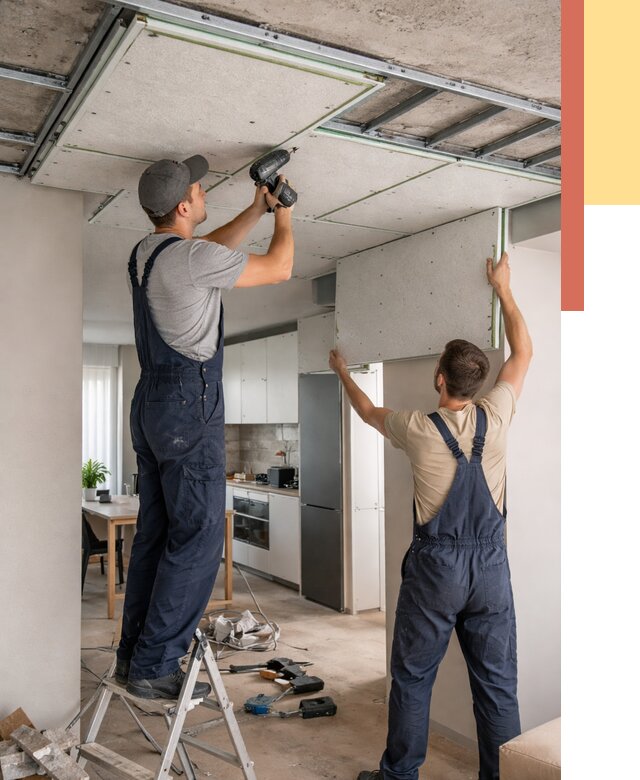 Шумоизоляция потолка панелями зипс в Уссурийске от 1907 руб. под ключ | ОТДЕЛОЧНИК-Сср